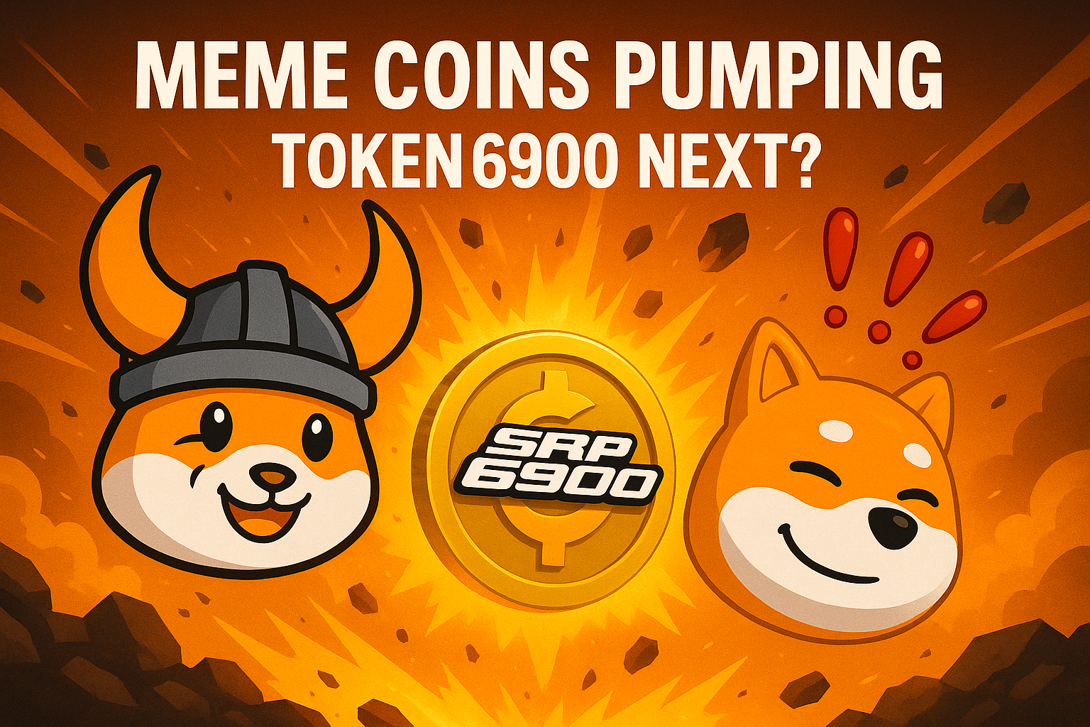 Floki, SPX, and Bonk Jumped 10% as Meme Coin Hype Returns. Is TOKEN6900 the Next to Move?