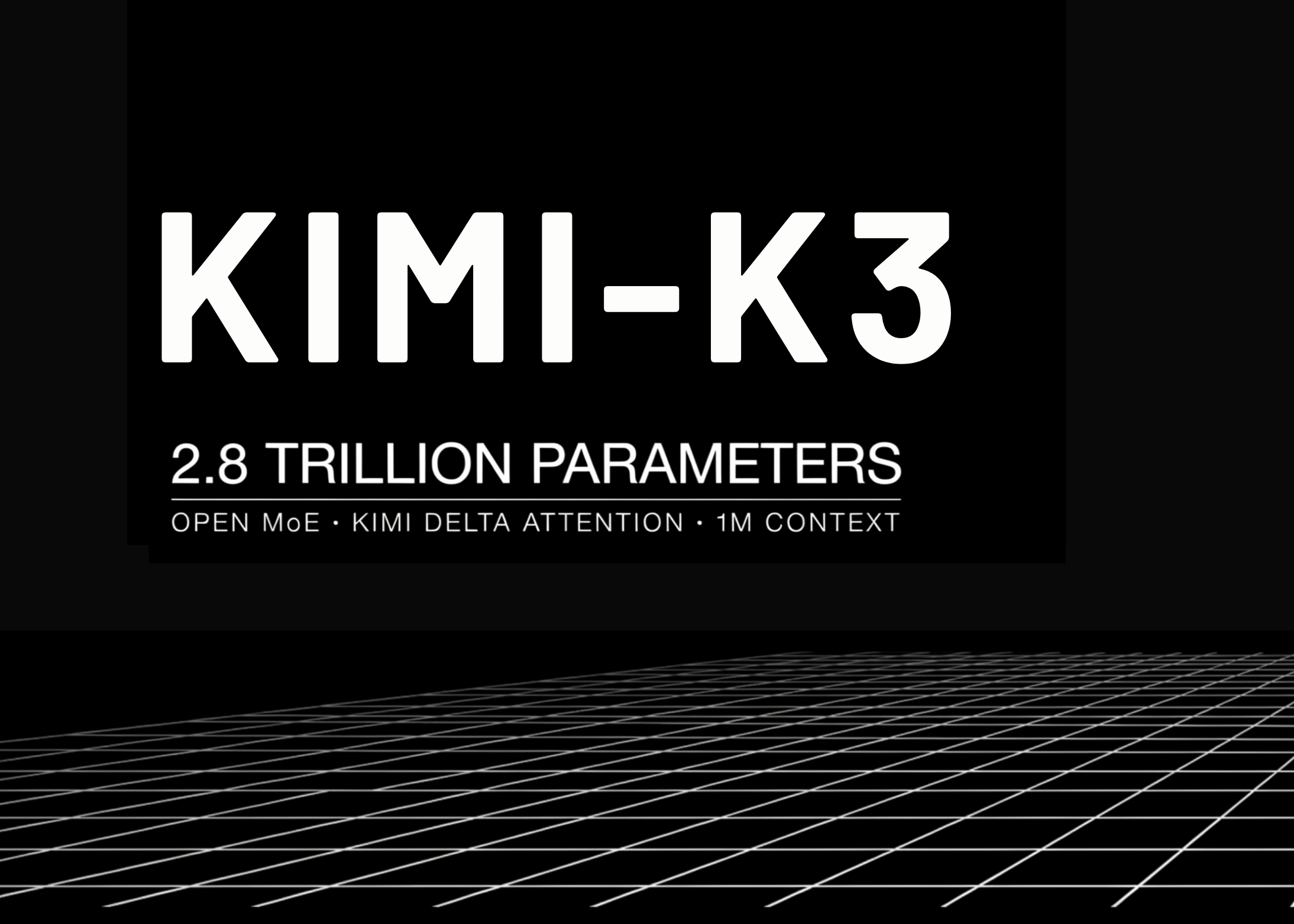 Moonshot AI Releases Kimi K3: A 2.8 Trillion Parameter Open MoE Model With Kimi Delta Attention and 1M Context